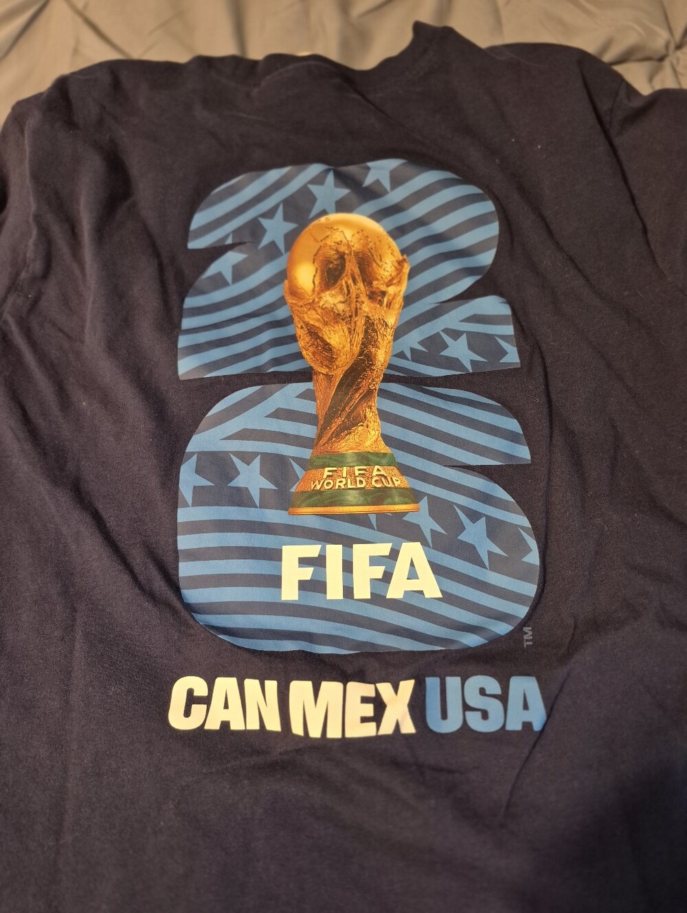 FIFA World Cup Can Mex USA GraphicTee - Navy